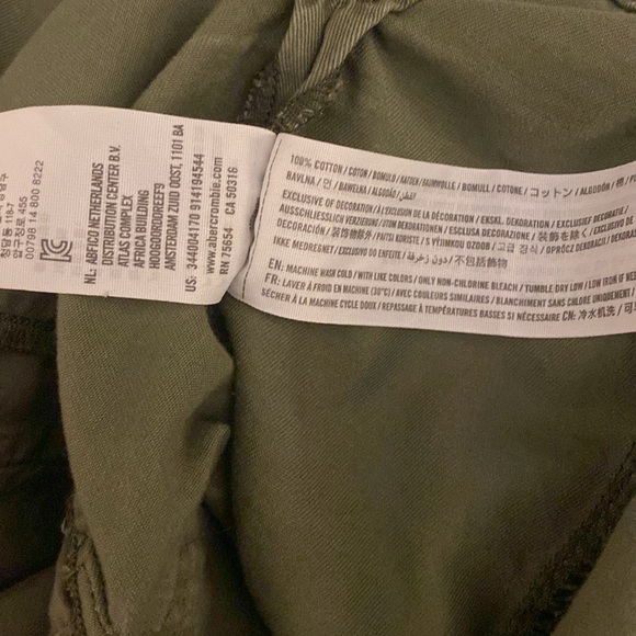 Trendy army green fall jacket - Picture 8 of 8